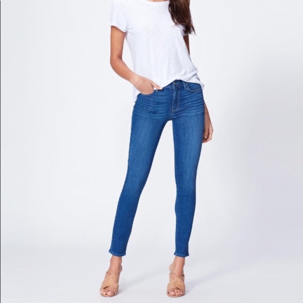 PAIGE ‘HOXTON ANKLE’ SKINNY JEANS